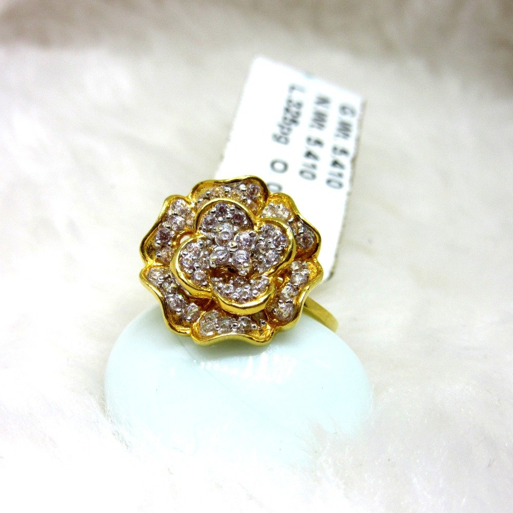 Gold Flower Ring