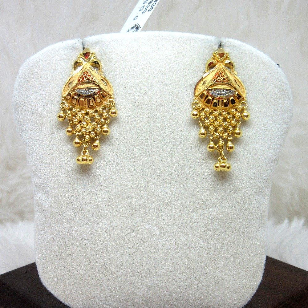 Gold Fancy Earring