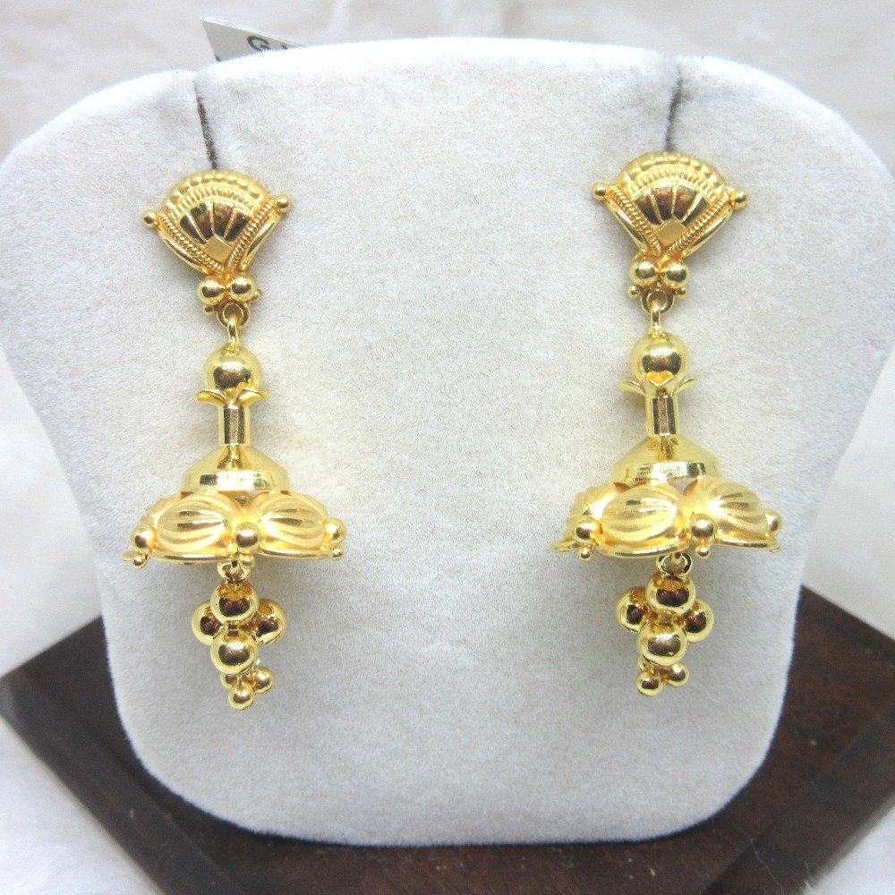 gold 22k hm916 earrings