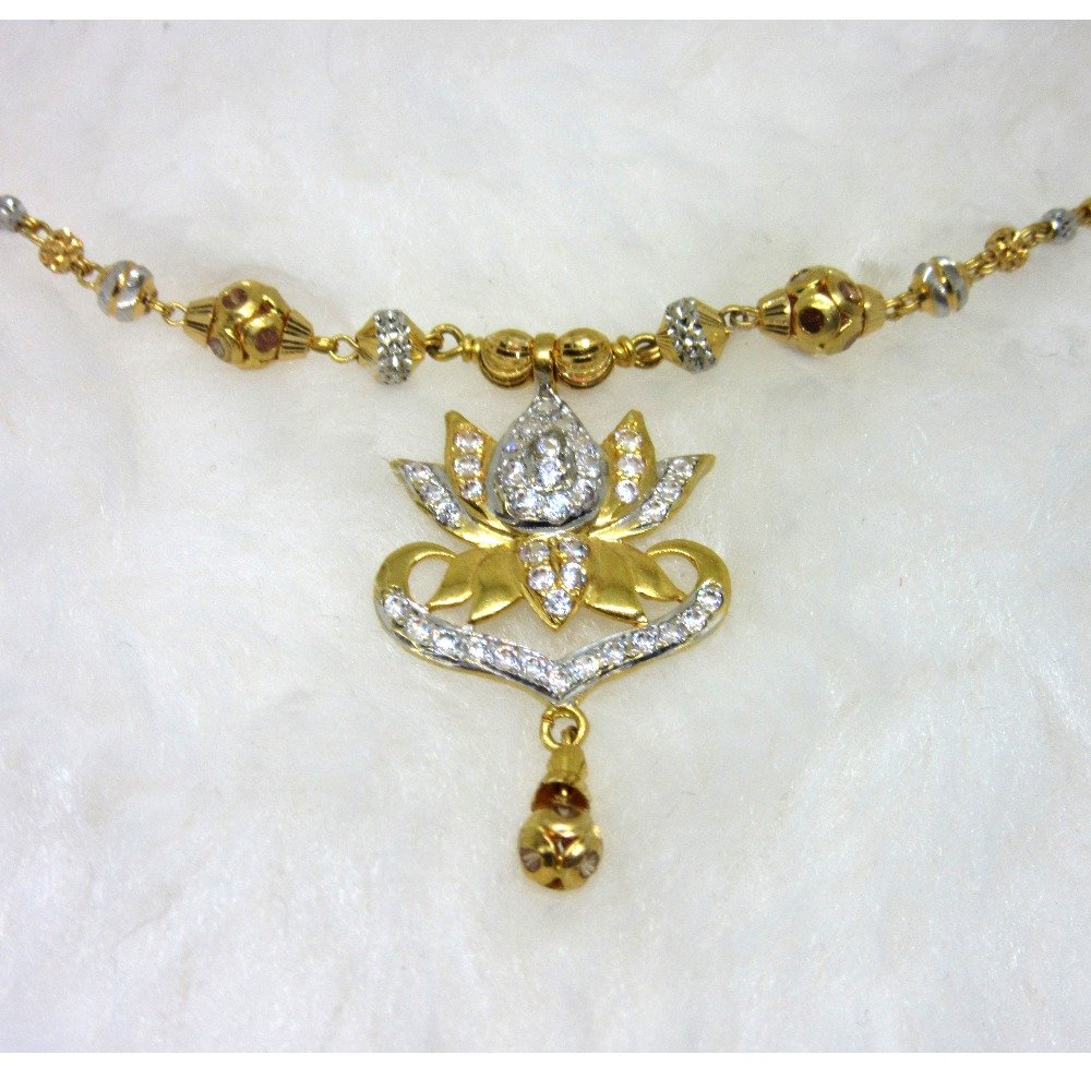 gold 22k HM916 necklace set