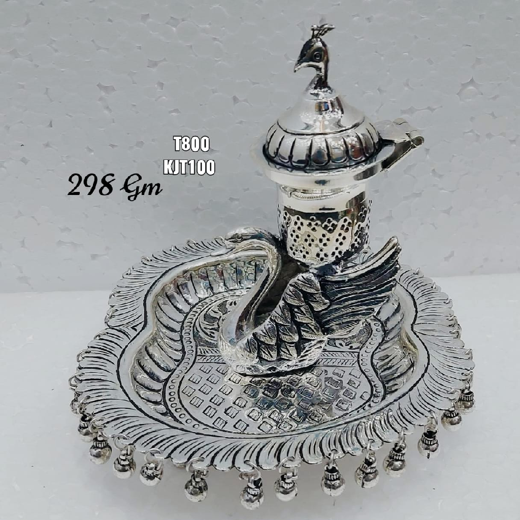 SILVER DESIGNER UNIQUE OXIDISED KANKAVATI