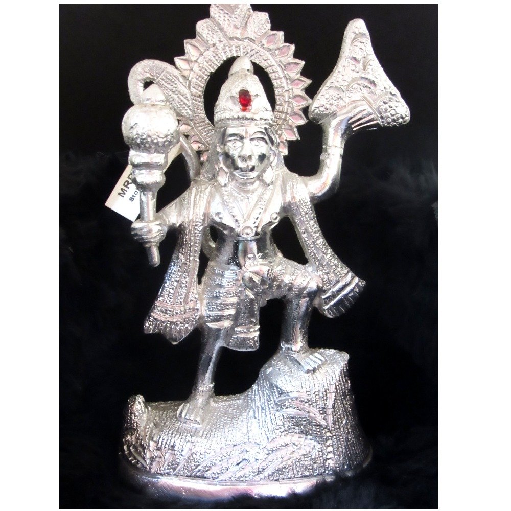 Metal shree hanumanji statue unbreakable & washable hdm-12