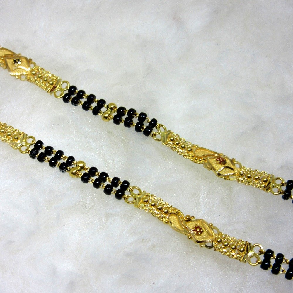 Gold culcutti mangalsutra