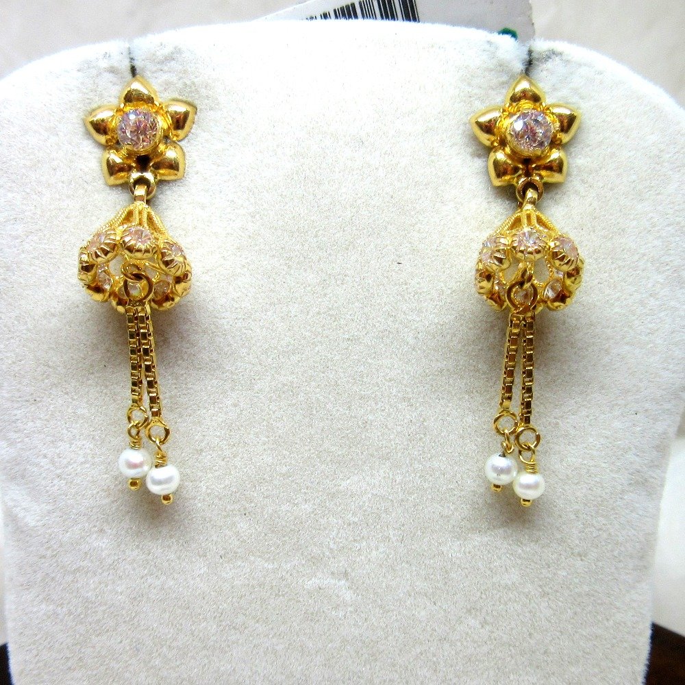 Gold Mini Jummar Earring